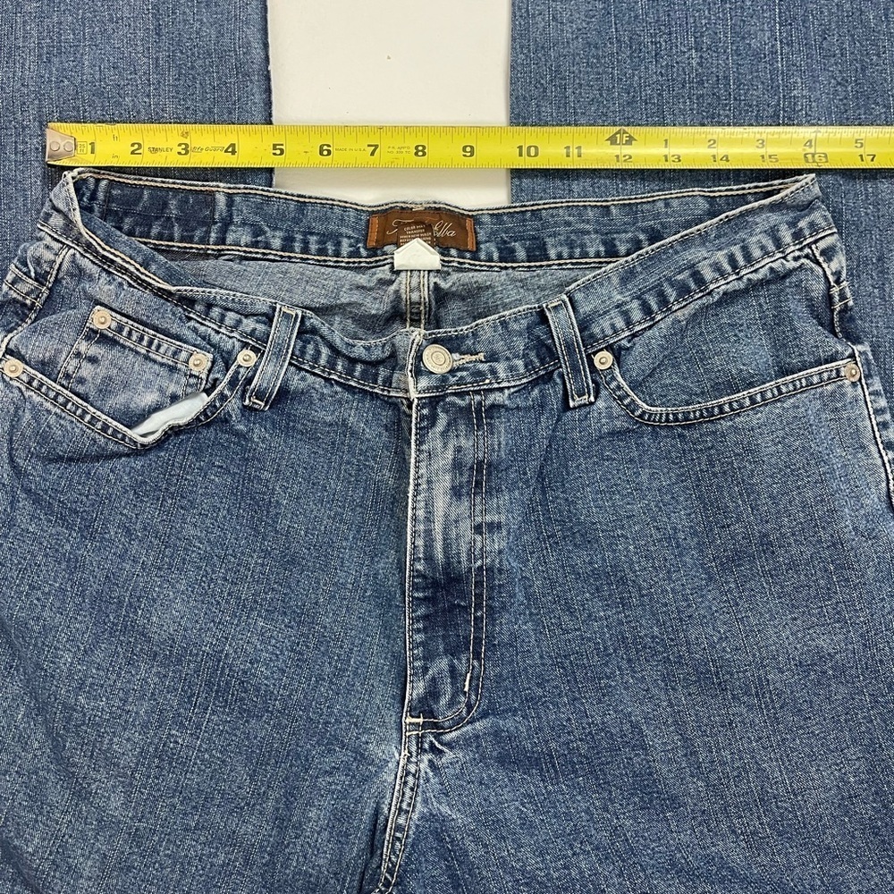 Tasso Elba Men’s Classic Fit Straight Leg Blue Denim Jeans Size 36 - Picture 6 of 12